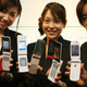Mobile phones in Tokyo, Japan in January 2007